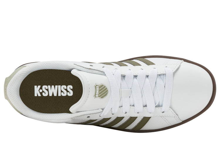 94413-152-M | COURT TIEBREAK II | WHITE/BURNT OLIVE/COLA GUM/ALFALFA