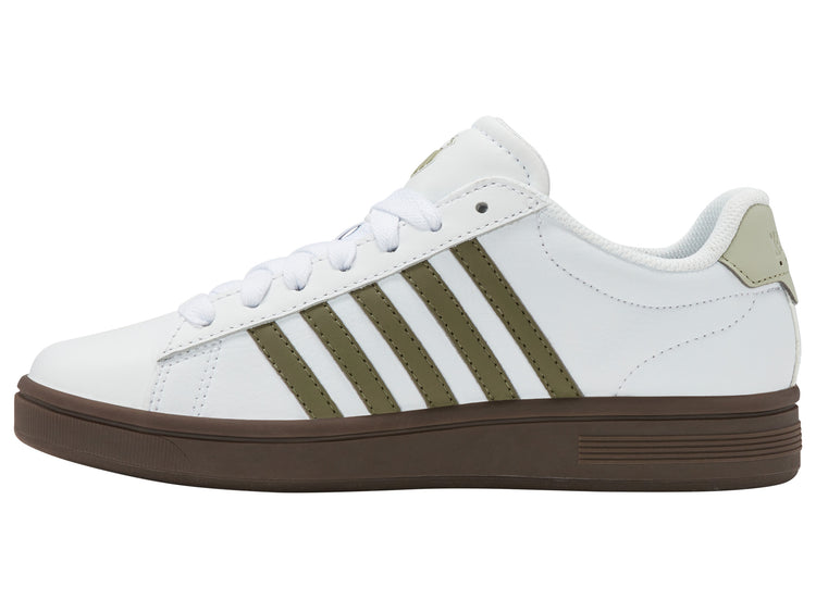 94413-152-M | COURT TIEBREAK II | WHITE/BURNT OLIVE/COLA GUM/ALFALFA