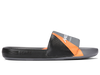 94422-090-M | SLIDE SANDAL X MCLAREN F1 TEAM | ANTHRACITE/BLACK/PAPAYA