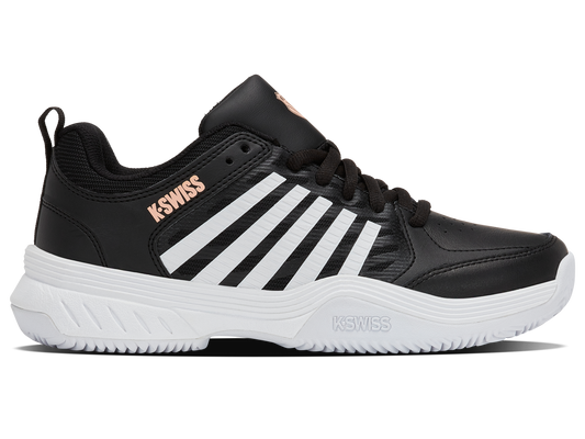 94429-078-M | COURT EXPRESS 2 CLAY | BLACK/WHITE/PEACH PARFAIT