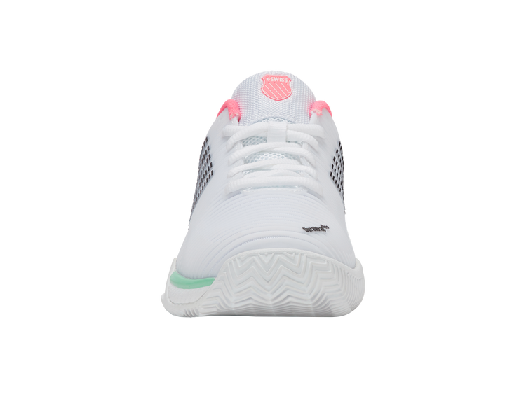 96614-178-M | HYPERCOURT EXPRESS 2 CLAY | WHITE/NEON PASTEL PINK/BLACK