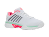 96614-178-M | HYPERCOURT EXPRESS 2 CLAY | WHITE/NEON PASTEL PINK/BLACK