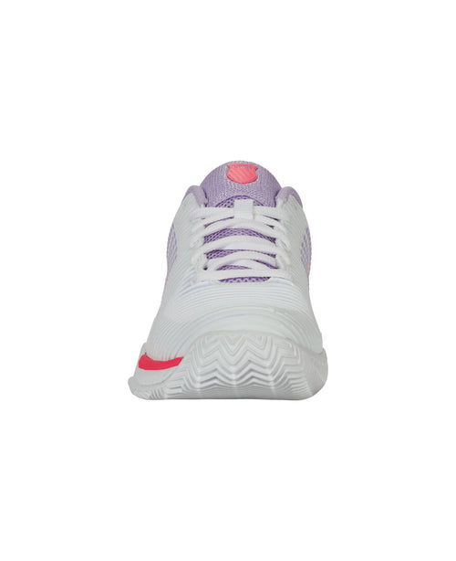 96614-182-M | HYPERCOURT EXPRESS 2 CLAY | WHITE/ORCHID PETAL/NEON BLAZE - K-Swiss EU - 3