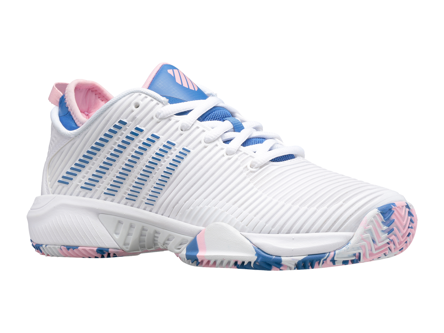 96617-969-M | HYPERCOURT SUPREME HB | WHITE/STAR SAPPHIRE/ORCHID PINK