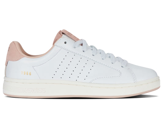 97263-190-M | LOZAN KLUB LTH | WHITE/CAMEO ROSE/SNOW WHITE