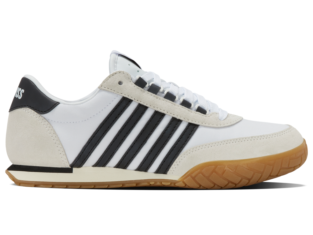 99463-168-M | VINTAGE TRAINER T | WHITE/BLACK/GUM