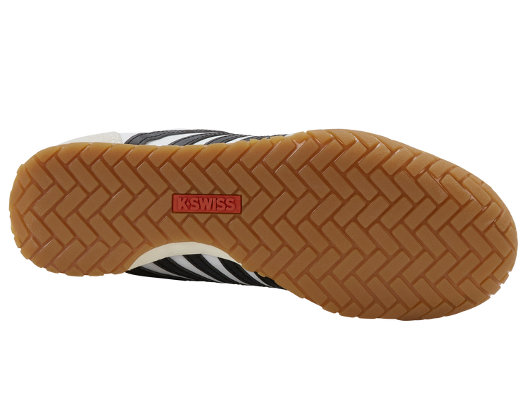 99463-168-M | VINTAGE TRAINER T | WHITE/BLACK/GUM