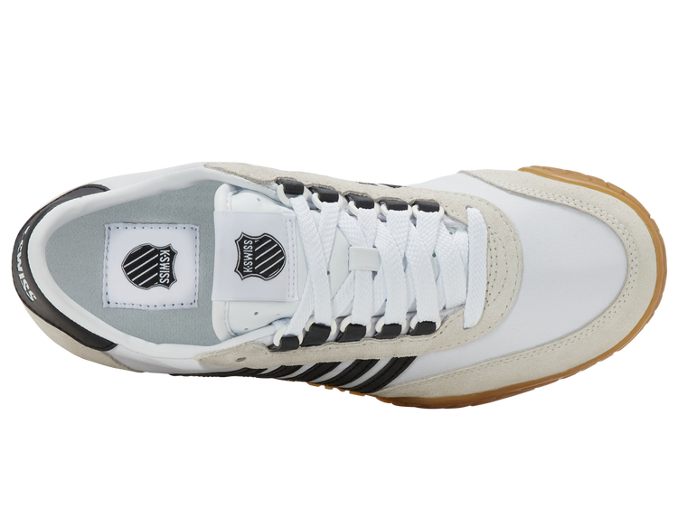 99463-168-M | VINTAGE TRAINER T | WHITE/BLACK/GUM