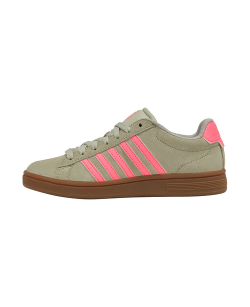 99492-059-M | COURT TIEBREAK II SDE | ABBEY STONE/PINK LEMONADE/GUM - K-Swiss EU - 5